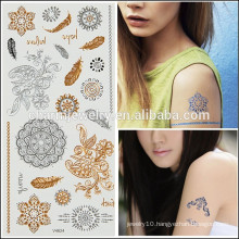 OEM Wholesale hot sale tattoos temporary fashion body tattoo design for sexy lady V4624